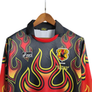 1998 JAP. GoalKeeper Red Flamme - Long Sleeve Jersey