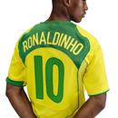 Ronaldinho BRA. 2004 Reissued Home Shirt