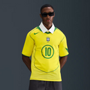 Ronaldinho BRA. 2004 Reissued Home Shirt