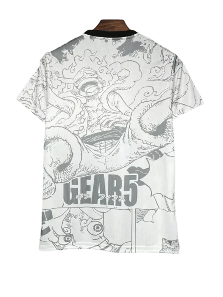 JAP. Luffy Gear 5 White Jersey