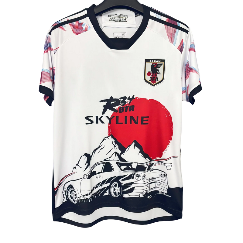 JAP. R34 Skyline Nissan Football Jersey 2025